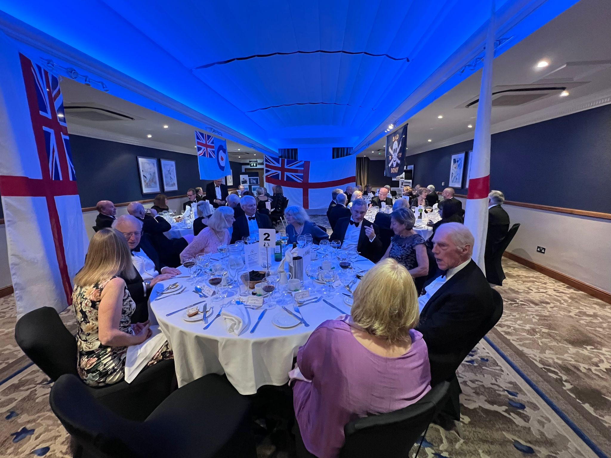 And a very fine dinner it was too...